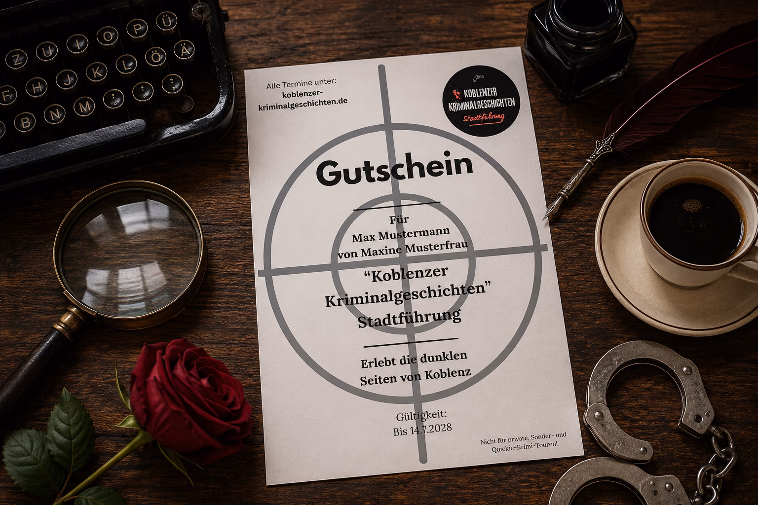 Krimi-Tour Gutscheine